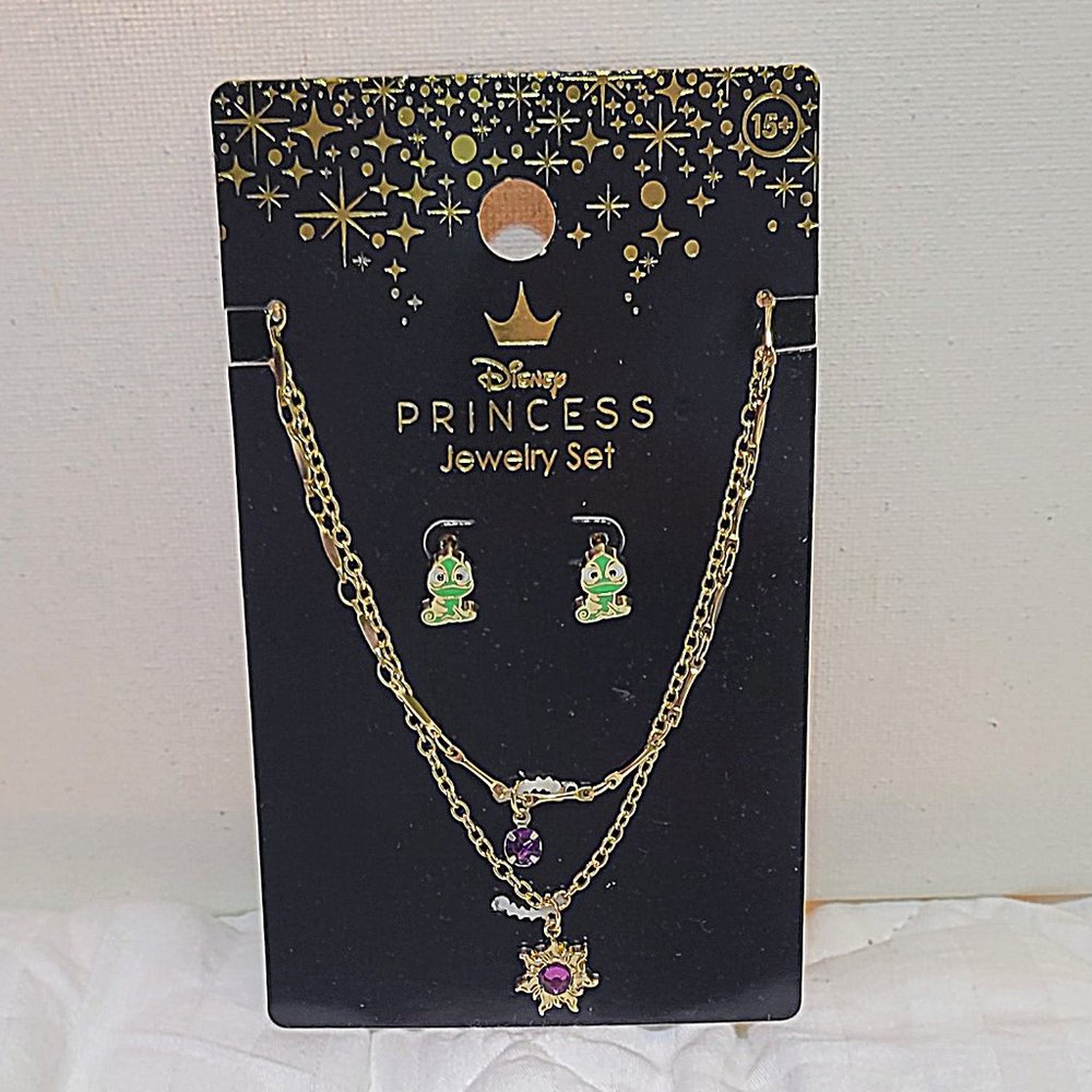 NEW Disney Rapunzel Jewelry Set